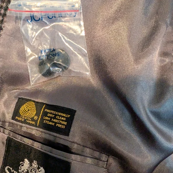 Stafford Harris Tweed Blazer Men 46 ? Scottish Wool Jacket - Picture 5 of 9